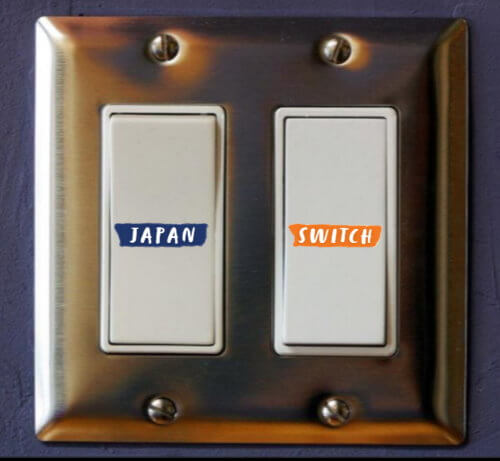 Light Switch with Japan Switch