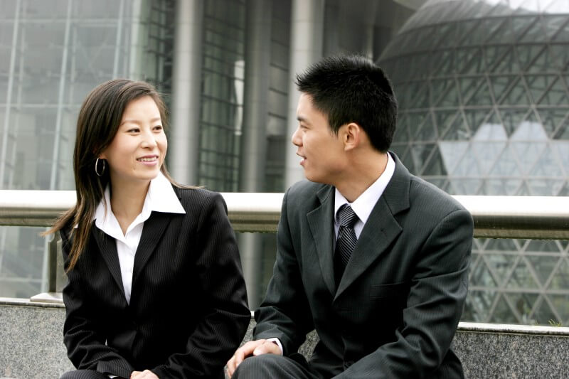 conversation workplace business talking