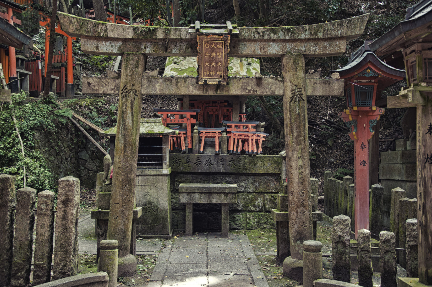 religion society Shinto Japan shrine gate