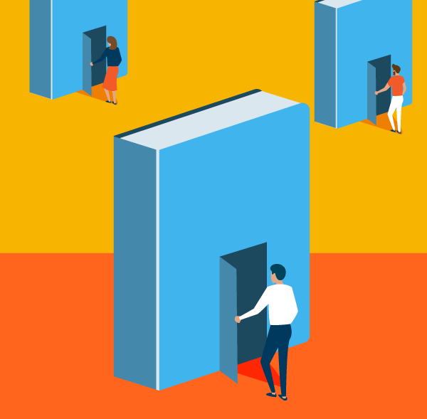 Japanese Textbook opening doors - コピー