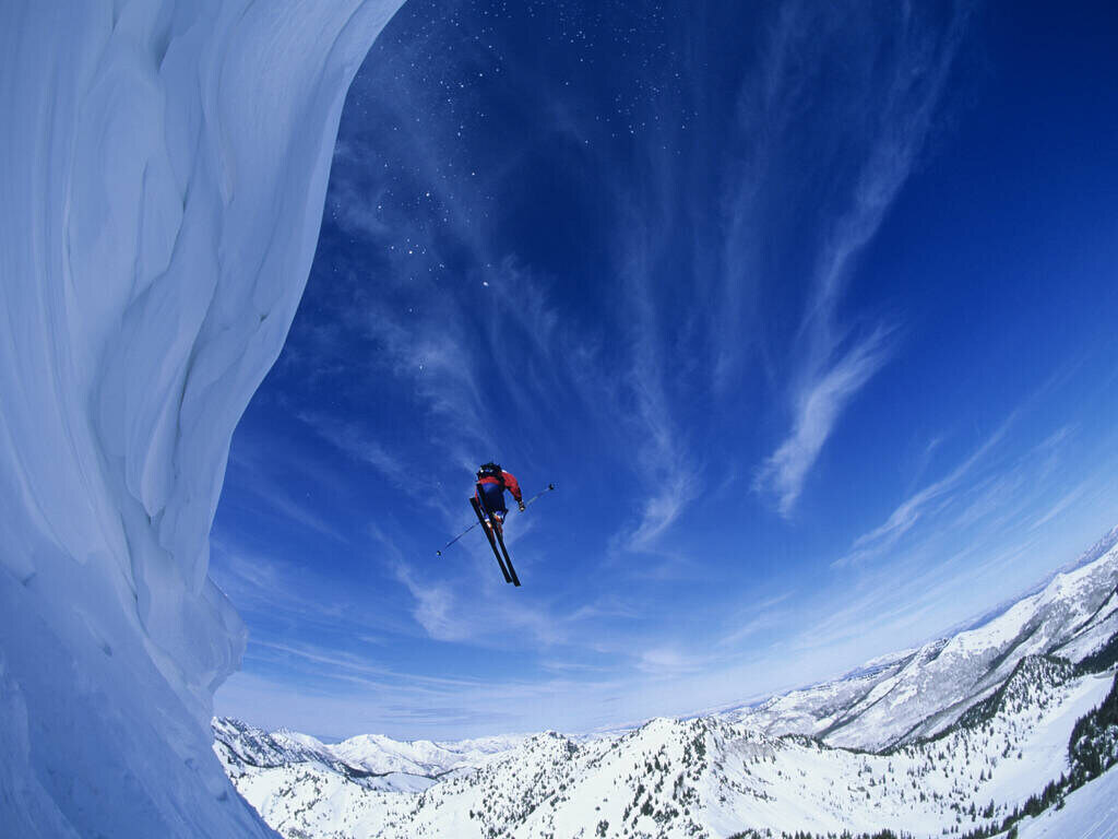 Skiing during Winter in Japan