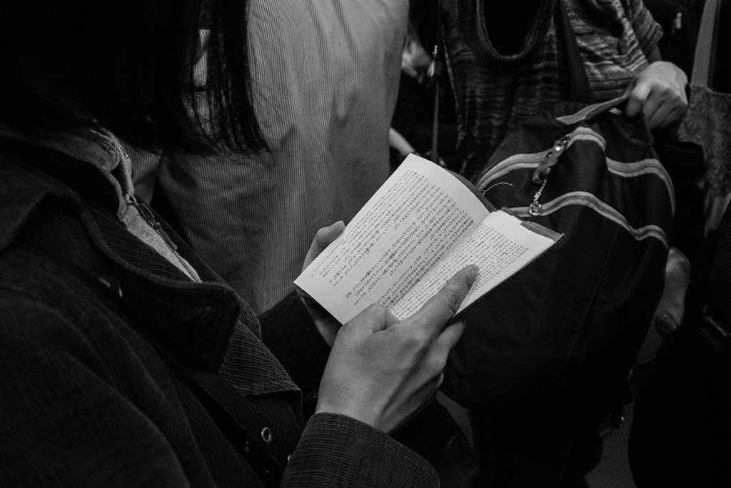 japanese learner reading japanese vocabulary book