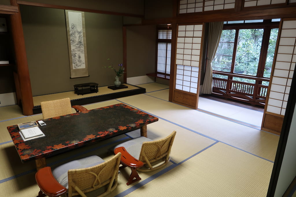 Japanese private onsen ryokan japanese room