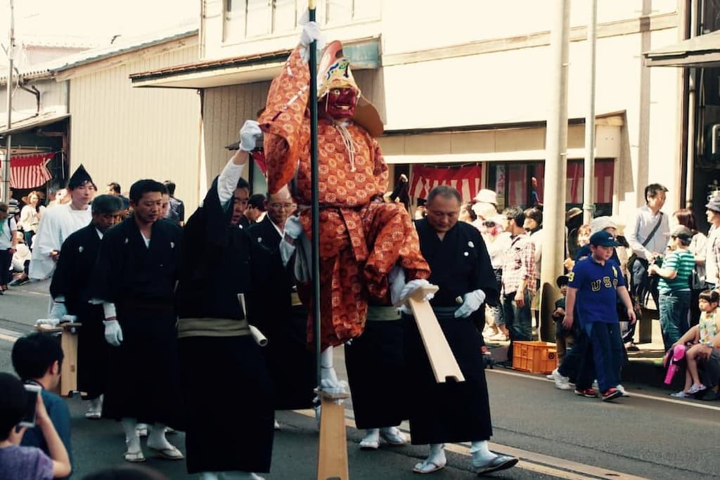 Setsubun oni parade