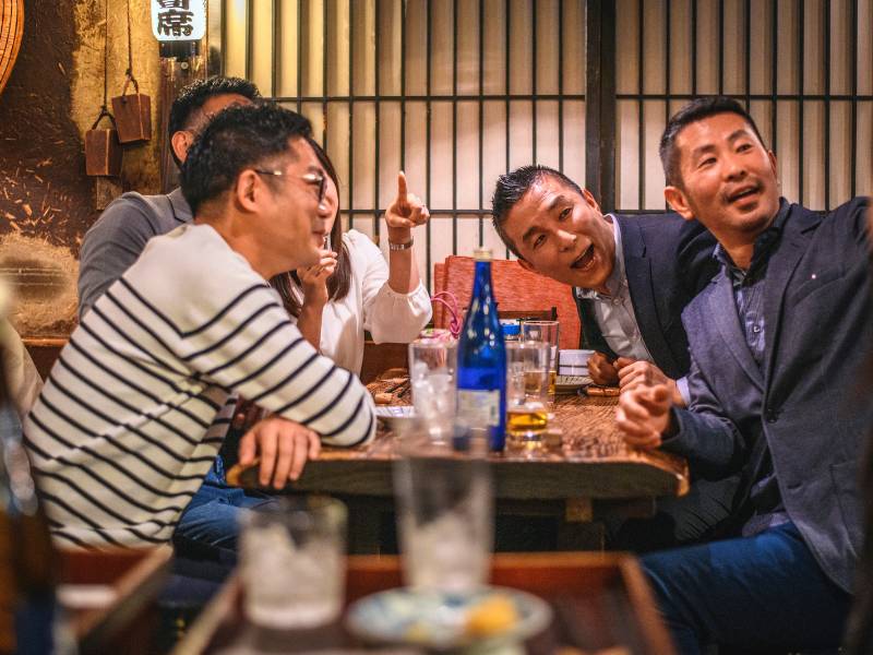 Ordering drinks in Japanese pubs