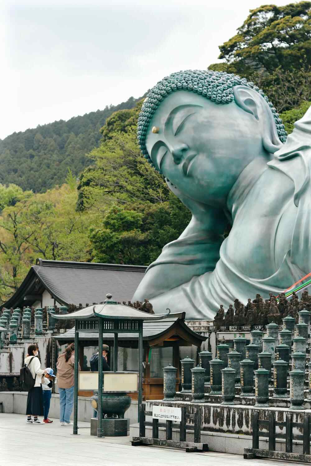 things to do in fukuoka - see reclining buddha at nanzoin temple