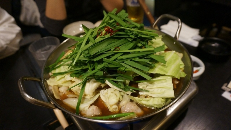 foods to eat in fukuoka - motsunabe hot pot