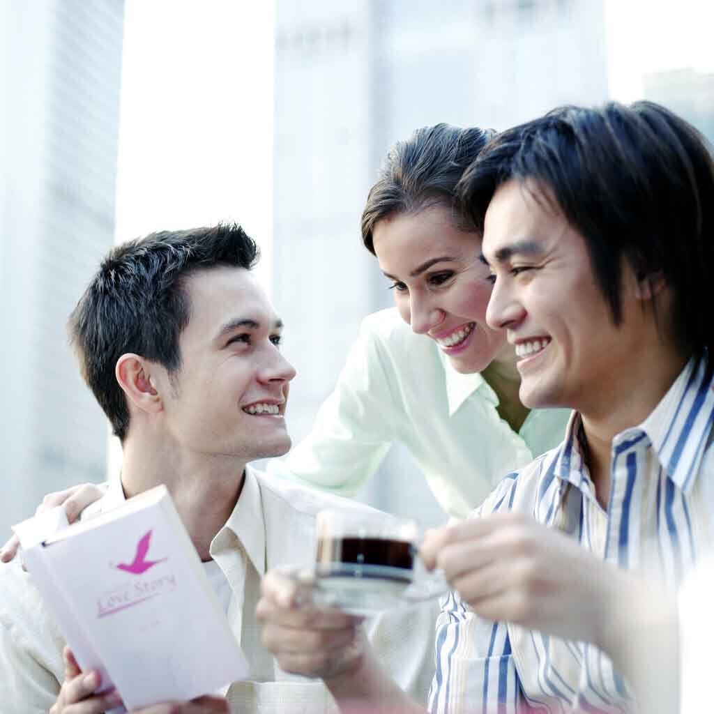 Japanese conversation practice talking cafe japan