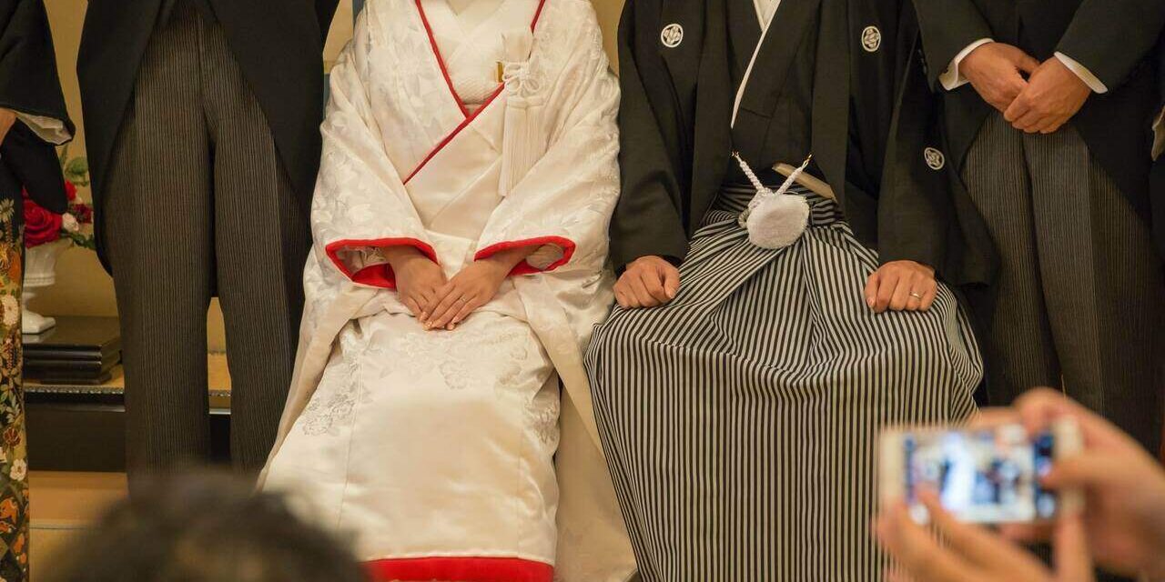 traditional japanese wedding in japan